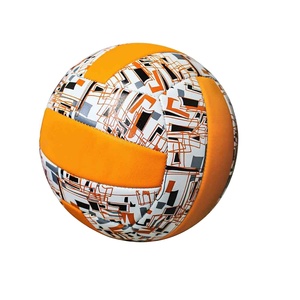 วอลเลย์บอลชายหาด PU PVC แบบนุ่มรุ่นใหม่ ปรับแต่งขนาดและสีได้ วอลเลย์บอลชายหาดสิบแผ่น - Product Image 1