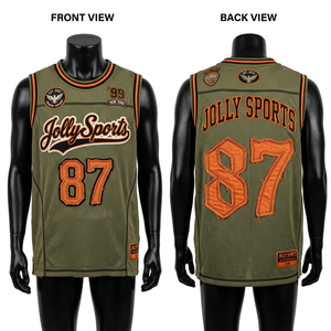 Mens Basketball Jersey Premium Mesh <b>Polyester</b> Side Panel Custom Sublimation Logo <b>100</b>% cotton T-<b>shirt</b> for men loose fit printed - Product Image 2
