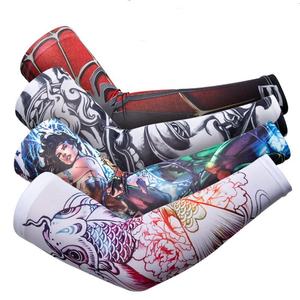 Manguitos de brazo con diseño de tatuaje personalizado, estampado digital, efecto adelgazante, para hombre, ¡los más vendidos! - Product Image 2