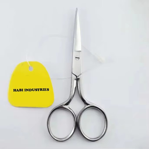 Ciseaux droits de précision de 3,5 pouces de qualité industrielle pour broderie, en acier inoxydable chirurgical, outil de coupe à bord lisse - Product Image 5