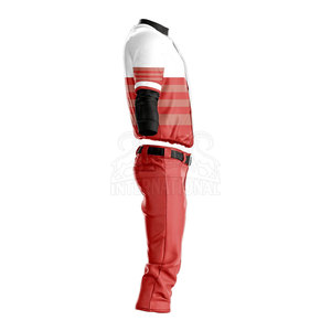 Uniforme de Béisbol Personalizado al por Mayor con Colores Personalizados, Material de Poliéster Transpirable, Logotipo Personalizado para Equipos Adultos - Product Image 4
