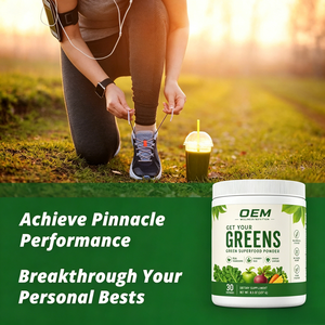 OEM ODM Green Superfood <b>Powder</b> GMP Halal Certified 30 Servings 237g with Probiotics and Digestive <b>Enzymes</b> - Product Image 2