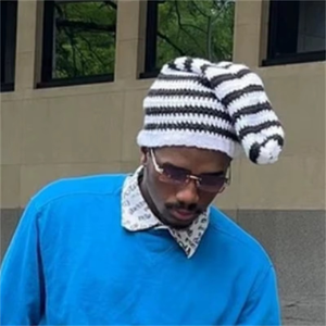 Gorro de Ganchillo Hecho a Mano de Primera Calidad, Personalizado con Rayas Coloridas, Estilo Europeo Americano, para Adultos, ODM Boutique - Product Image 2