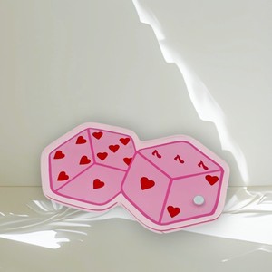 Love Dice <b>Lash</b> Tiles Private Label <b>Lash</b> Plate Eyelash <b>Extension</b> Tiles Acrylic Magnetic Custom Logo Eyelash Tiles - Product Image 3