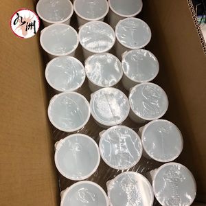 480ML Peach Black Tea Popping Boba Drink Cup Bubble Tea - Product Image 4