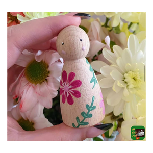 Muñecos de madera para que los niños aprendan a pintar, muñecos de madera sin terminar al por mayor con formas de hongos y manualidades de árboles de Navidad - Product Image 6