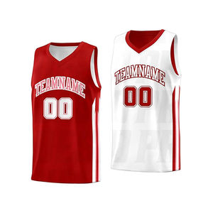 Maillots de basket personnalisés par sublimation, haute qualité, séchage rapide, uniformes de basket pour jeunes, logo d'équipe, maillot de basket - Product Image 1