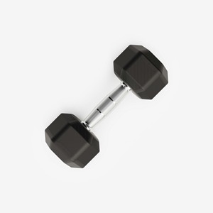 Haltères en acier noir 1 kg réglables avec poignée antidérapante, équipement de fitness durable unisexe - Product Image 6
