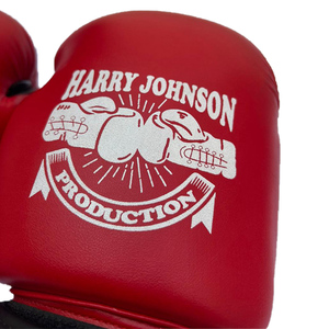 Harry Johnson Boxing <b>Gloves</b> Red Leather for Wrist Closure Unisex Adults Full Finger Breathable Training Gear 2026 Latest - Product Image 2