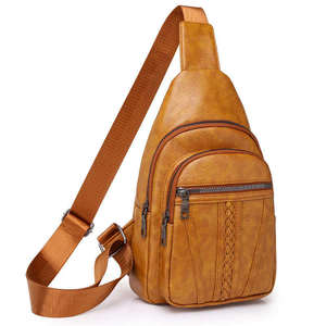 Sac bandoulière messager en polyester imperméable de qualité supérieure avec imprimé décoratif pour hommes et femmes - Product Image 1