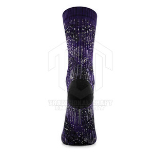 High Comfort Crew <b>Winter</b> Sports <b>Socks</b> with Quick Dry Stretch Fabric Soft High Quality for Running Bottom Logo - Product Image 4