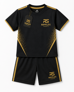 Conjunto de Dos Piezas para Niños, Moda 2026, Camiseta de Algodón de Verano y Pantalones Cortos a Juego / Camiseta de Manga Corta y Pantalones Cortos para Niñas - Product Image 1