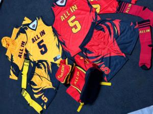 Premium Quality Basketball Package Includes Jersey, Shorts, <b>Long</b> <b>Socks</b>, Hoodie, Warm Top-Up, And Backpack - Product Image 4