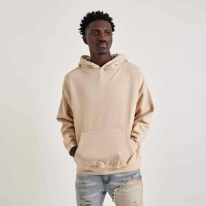 Sudaderas con Capucha Extra Grandes de Algodón 100% Orgánico Spark Clothing para Hombre, Sudaderas de Invierno con Cordón, Lavado a la Piedra, Ropa Casual - Product Image 4