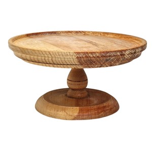 Factory Direct Handcrafted Round Wooden Cake Stand Pedestal Holder for Weddings Birthdays and Party Events Home Decoration - Product Image 3