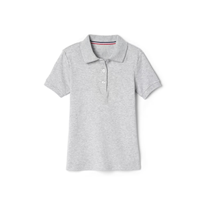 Camisetas Polo de Verano para Niñas de Primera Calidad, Diseño Personalizado, Color Sólido, Camisetas Polo para Niñas de Bangladesh - Product Image 1
