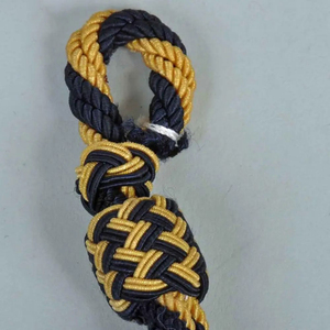 OEM Wholesale Custom Made Cap <b>Cords</b> Generals Handmade Adjustable Knot Ceremonial With Custom Size and Color Officers Cap <b>Cord</b> - Product Image 4