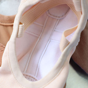Zapatos de Ballet Personalizados al Por Mayor para Mujeres, Hombres y Niños, Ligeros, con Suela de Lona y Cuero, Fabricante OEM, Suministro de Calzado de Danza - Product Image 4