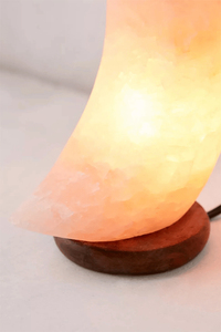 Modern Himalayan <b>Moon</b> Salt Lamp Best Selling Natural <b>Crystal</b> Decorative Lighting with OEM Size Private Label Supplier Services - Product Image 6