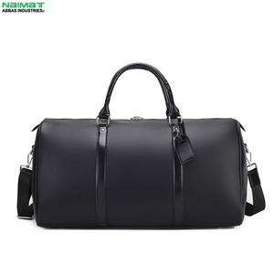 Sac de voyage en cuir PU marron grande capacité pour hommes et femmes, utilisation en extérieur toutes saisons, imperméable - Product Image 3