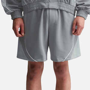 Conjunto de Pantalones Cortos y Camiseta Deportivos de Punto para Hombre OEM, Conjunto Personalizado de Secado Rápido, Poliéster/Algodón Estampado, Verano - Product Image 6