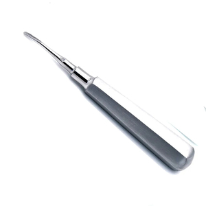 Élévateurs dentaires manuels en acier inoxydable pour extraction de dents, élévateurs de racine courbés, instruments chirurgicaux professionnels de luxe - Product Image 1