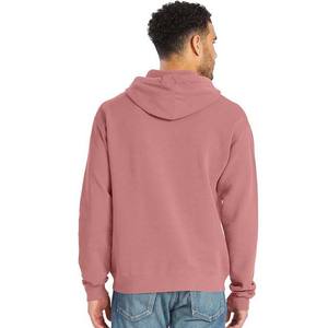 Sudadera con Capucha de Alta Calidad OEM, 100% Algodón, Talla Grande, Lisa, Teñida, Bordada, Personalizada con Logotipo, Unisex, para Invierno - Product Image 2