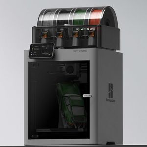 Imprimante 3D à double extrudeur, machine d'impression multi-buses, lit chauffant en verre trempé automatique, structure métallique - Product Image 4