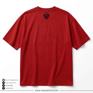 T-shirt graphique surdimensionné personnalisé pour homme, impression numérique, 100 % coton épais, style streetwear, service OEM - Product Image 4