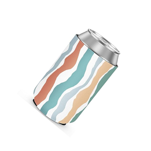 Custom Soft Neoprene Drink Hugger Beer Can <b>Cooler</b> with Full Wrap Printing OEM ODM Manufacturer Supplier Export - Product Image 3