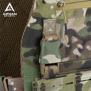 Aiffran High Performance Chest Rig Vest Adjustable Outdoor Utility Gear with Quick Access <b>Pouches</b> - Product Image 5