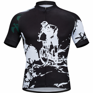 Men’s Cycling Jersey Short Sleeve Multicolored Diamond Breathable Quick Dry MTB <b>Road</b> Bike Shirt - Product Image 1