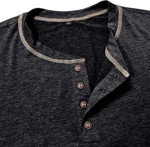 เสื้อยืดคอกลมแขนสั้นผู้ชายผ้าฝ้ายแท้คุณภาพสูง OEM ขายส่งแบบกำหนดเอง สีพื้นเรียบง่าย เสื้อกีฬา - Product Image 5