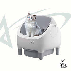 Sudex OKKPETS <b>Automatic</b> Cat <b>Litter</b> Box with APP Control Open-Top Self Cleaning Design Dual Safety Sensors Smart <b>Litter</b> <b>Tray</b> - Product Image 6
