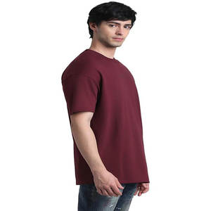 Camiseta Vintage de Manga Corta para Hombre, 260g, Algodón Lavado, Oversize, Hombros Caídos, Media Manga, Personalizable con Logotipo, Unisex - Product Image 2