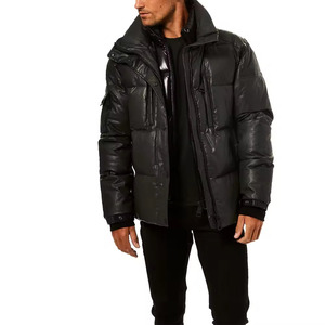 Soft And Durable Winter <b>Jacket</b> For <b>Men</b> Styled As A Comfortable And Classic Bubble <b>Jacket</b> Look - Product Image 5