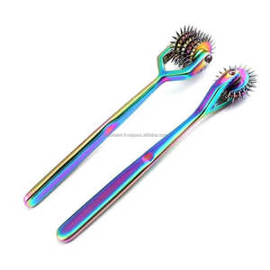 Rouleau d'engrenage à moulinet Denta personnalisé en acier inoxydable pour les tests sensoriels Certifié CE Marque privée OEM Disponible Réutilisable - Product Image 4