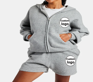 Ensemble T-shirt et short de sport décontracté d'été pour femme, personnalisable avec logo, séchage rapide, respirant, imprimé, tailles sur mesure – Meilleures ventes - Product Image 4