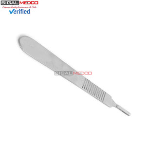 Caja de 100 Piezas de Cuchillas de Bisturí Manuales de Acero Inoxidable Alemán, Estériles # 12 Herramientas Quirúrgicas Desechables Profesionales para Corte Médico - Product Image 3