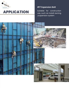 Perno de expansión de cabeza hexagonal de acero inoxidable para uso en construcción - Product Image 5