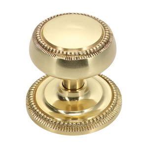 Stylish Matt <b>Brass</b> Color Solid <b>Brass</b> Cabinet <b>Knobs</b> Durable Modern Classic Bedroom Room And Hotel Home Interiors - Product Image 1