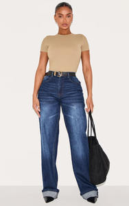 Women's <b>Khaki</b> Slim Fit Breathable Crop <b>Top</b> Short Sleeve Gym Workout Casual Wear Spandex/Polyester - Product Image 3