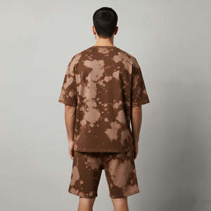 Conjunto de 2 Piezas para Hombre, Verano, Casual, Estilo Urbano, Poliéster/Algodón, Corte Regular, Impresión Personalizada en Serigrafía, Venta al Por Mayor - Product Image 5