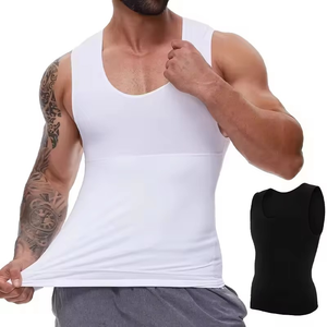 Trending Quick Dry Sports Tank Top Summer Sleeveless Basketball <b>Compression</b> Blank Bodybuilding Custom Tank Tops Sleeveless Shirt - Product Image 5