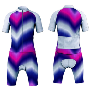 Conjunto de Jersey de Ciclismo para Hombre, Personalizable con Nombre, Sublimado, de Secado Rápido, Transpirable, Manga Corta, Tallas Grandes, Elástico en Cuatro Direcciones, Superventas - Product Image 2