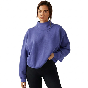 Pull à col montant surdimensionné pour femme, au confort optimal et au style avant-gardiste - Product Image 4