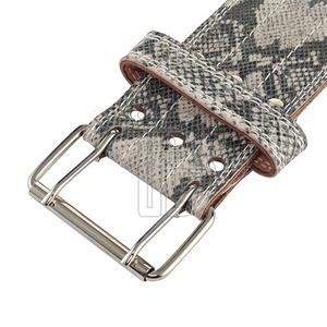 เข็มขัดยกน้ำหนักหนังวัวแท้คุณภาพพรีเมียม พร้อมหัวเข็มขัดแบบสองง่าม - Product Image 3