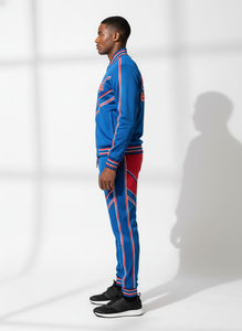 Conjunto Deportivo de Malla para Hombre Premium SQS - Azul y Rojo, Uniforme de Alto Rendimiento Sublimado - Product Image 3