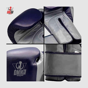 Customizable High Quality Professional Boxing <b>Gloves</b> Lightweight Breathable Adjustable Wrist Strap Full Finger PU/<b>PVC</b>/Leather - Product Image 3