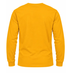 Iota Phi Theta Gold Men’s <b>Long</b> Sleeve T-Shirt Brotherhood Since 1963 Greek Letter Crew Neck Fraternity Casual Cotton Campus - Product Image 3